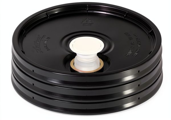 Meranti 5 Gallon Bucket Lid HDPE Plastic Spout-0