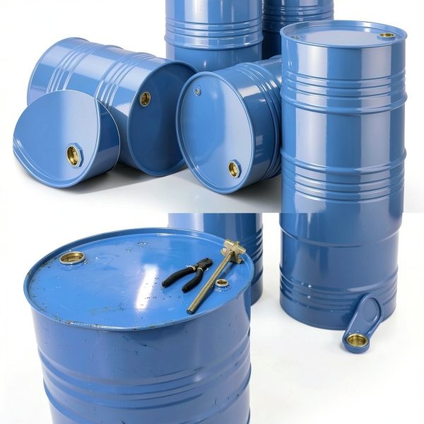 Zhengmy Steel Drum Bung Caps 55 Gallon Leak Proof Seals-2