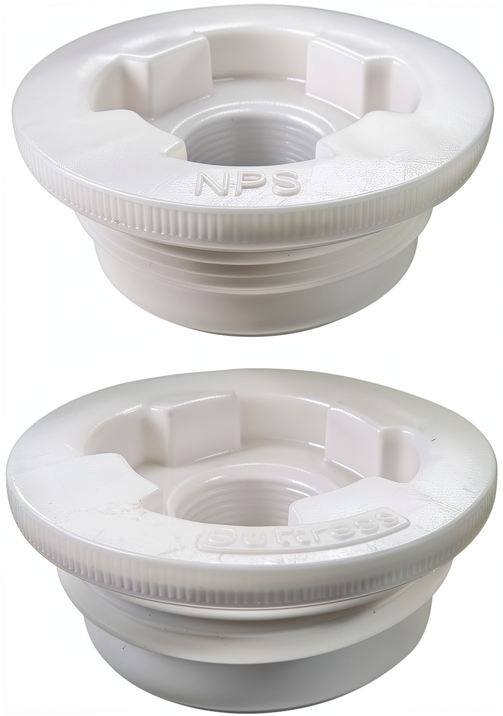 Plastic drum cap with digital display on a 55g drum