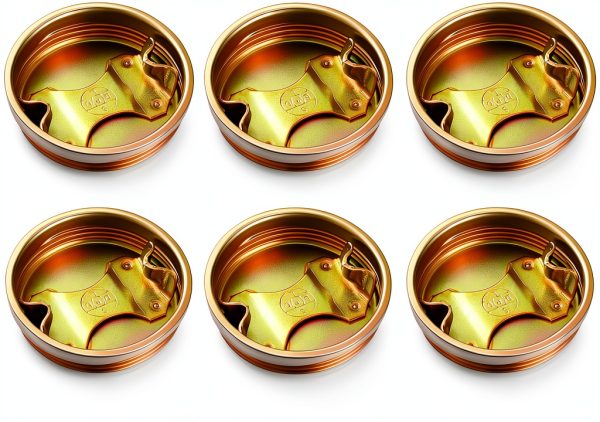 Zhengmy Steel Drum Bung Caps 55 Gallon Leak Proof Seals-6