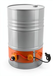QWORK Drum Heater Adjustable Thermostat 1200W Industrial-0
