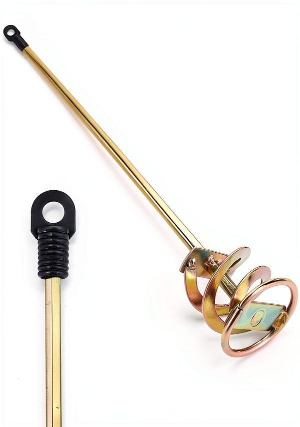 VIXAVI Paint Mixer Drill Double Helix Design Rust Resistant-0