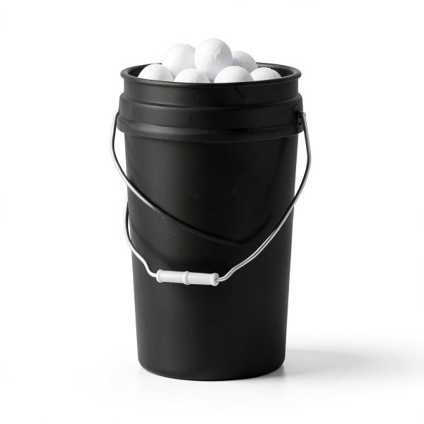 MKS Plastics 5 Gallon Bucket Black Food Grade Heavy Duty-3