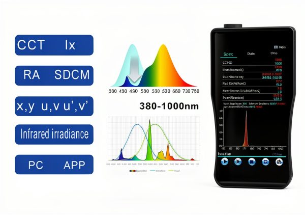 UV Spectral Illuminance Meter HFBTE Lab Device-0