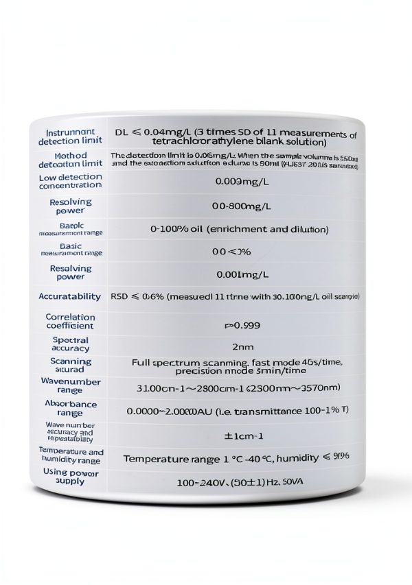 Infrared Spectrophotometer arenturbusebo 8in Lab-7