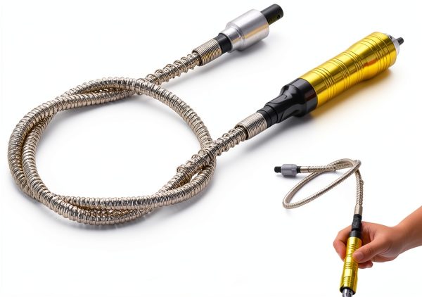 Yosoo Health Gear Grinder Flexible Shaft 3.175mm Stainless Steel-6