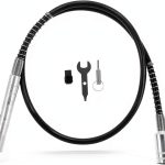 Flexible Shaft Garneck Black 42in Carbon Steel Aluminum Alloy-0