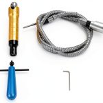 6mm Flexible Shaft Attachment Walfront 0.5-6.5mm Chuck Aluminum-0