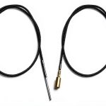 2pcs Inner Flex Shaft Flexible Cable Wire Attachment Part Grinder Rotary Tool Replacement Accessories-0