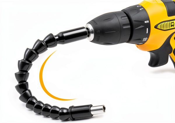 Universal Metal Flexible Shaft Extension – HZACHYX 2‑Piece 11.6in-1